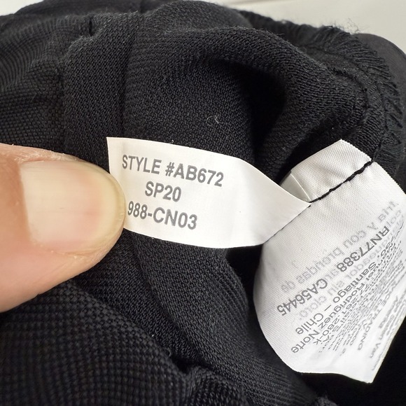 NEW J. Crew Drapey Paper-bag Pant Women 4 Black Belt High Rise Linen Ankle AB672 - Picture 14 of 16